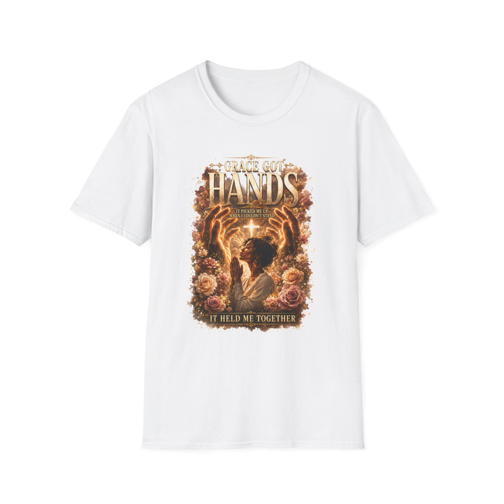 Grace Got Hands Christian T-Shirt — Inspirational Faith Graphic Tee
