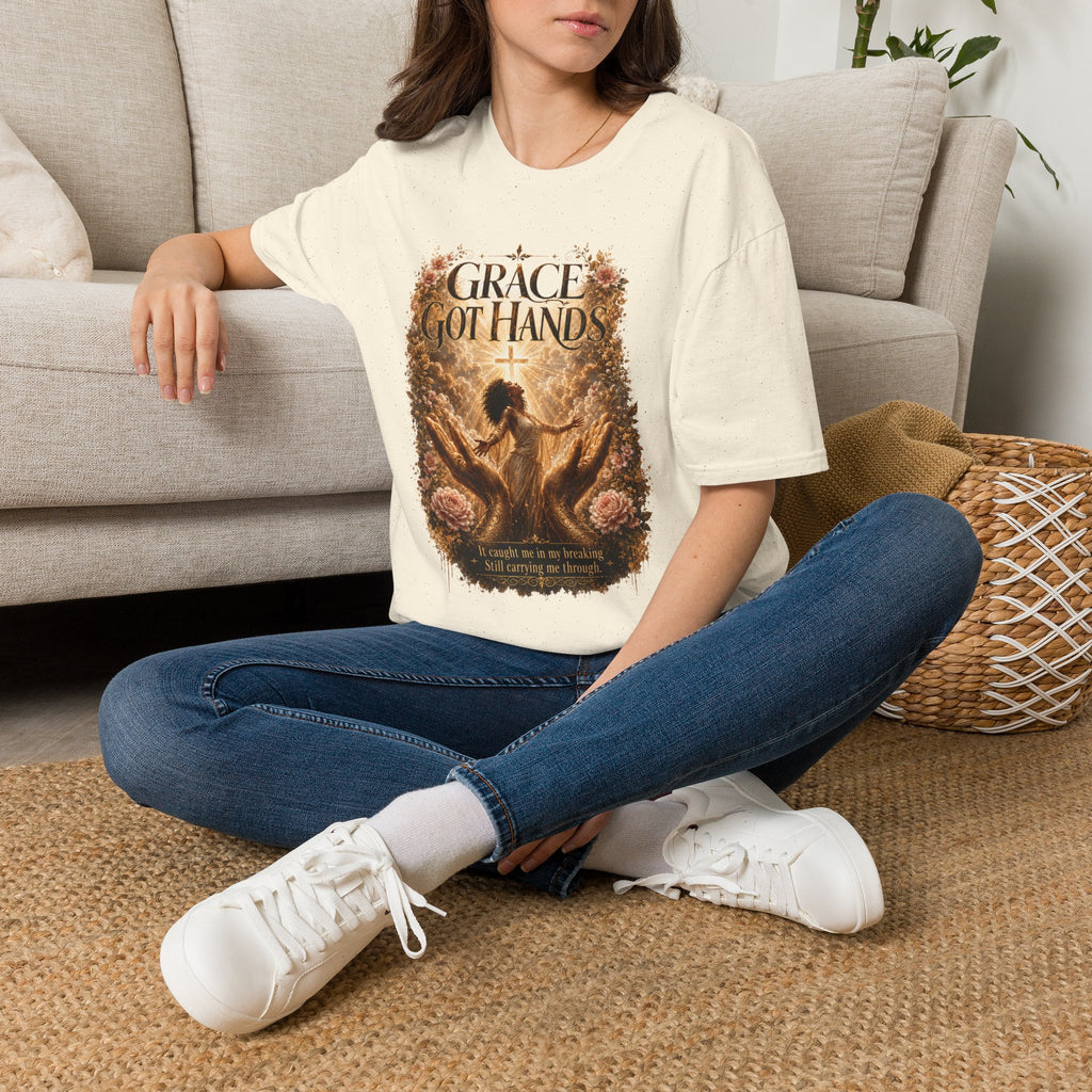 Grace Got Hands T-Shirt Light Version — Christian Faith Inspirational Tee
