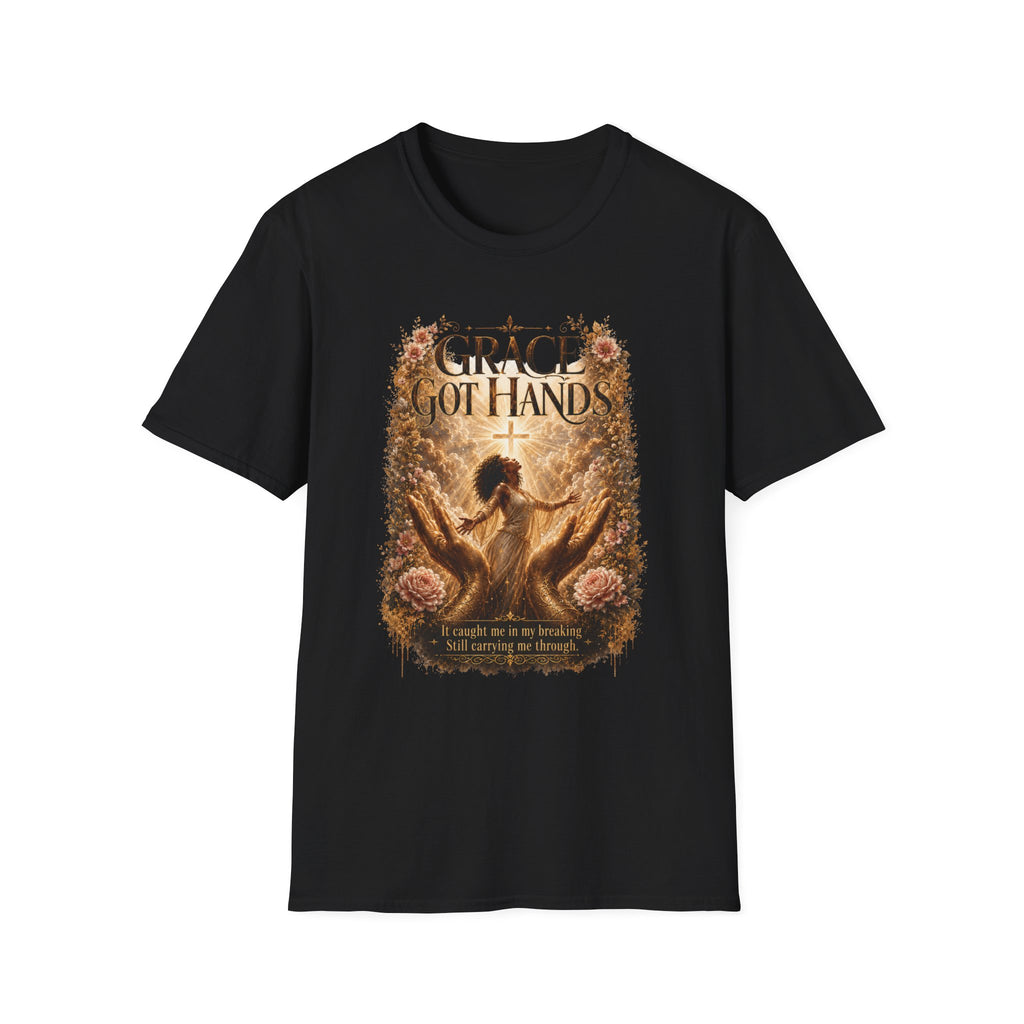 Grace Got Hands T-Shirt Light Version — Christian Faith Inspirational Tee