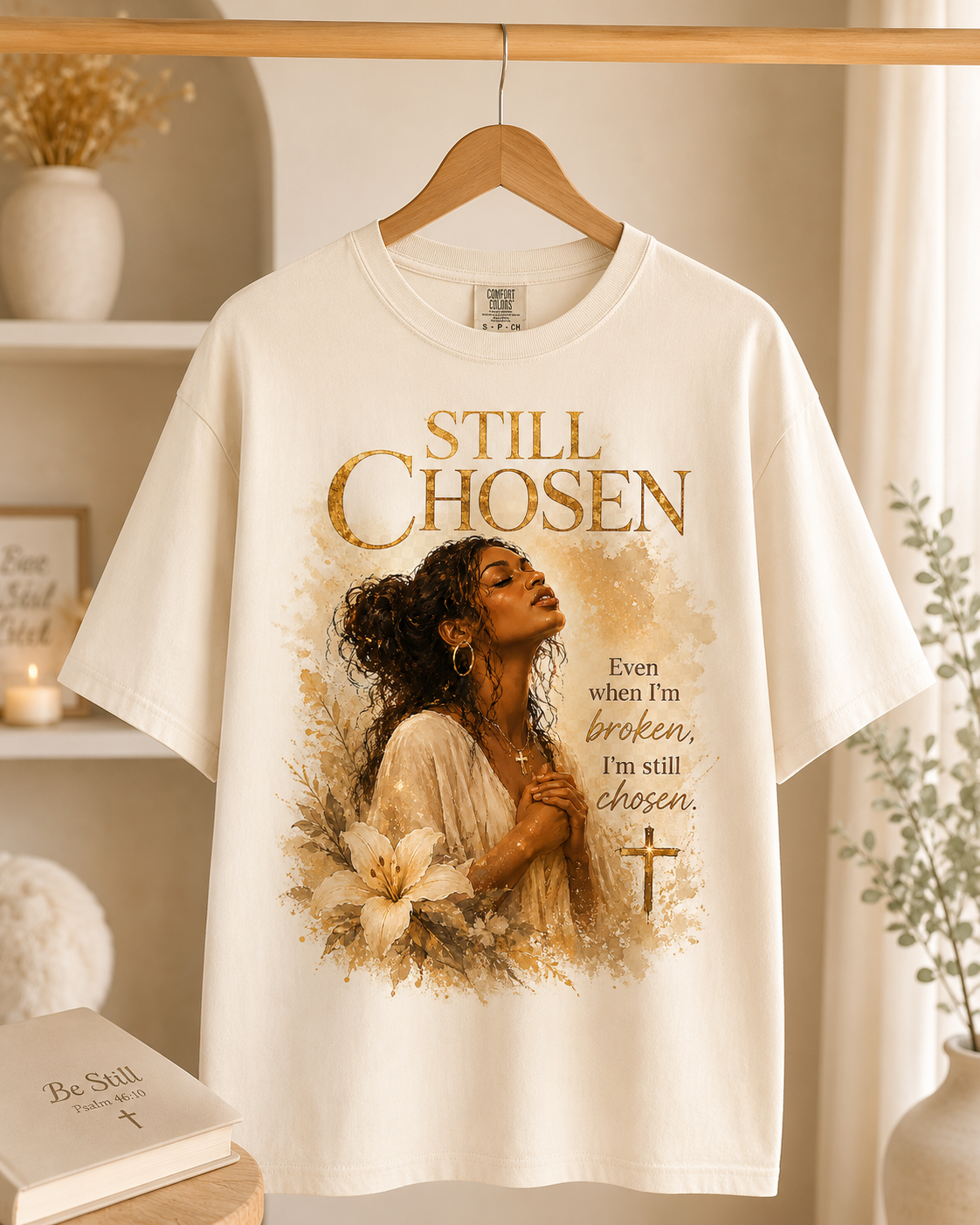 "Still Chosen" Inspirational Faith Graphic Tee