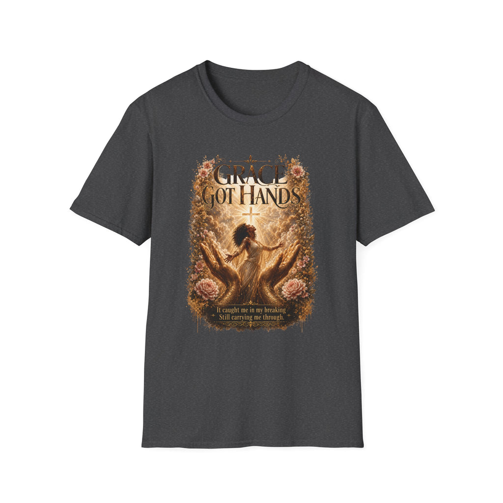 Grace Got Hands T-Shirt Light Version — Christian Faith Inspirational Tee