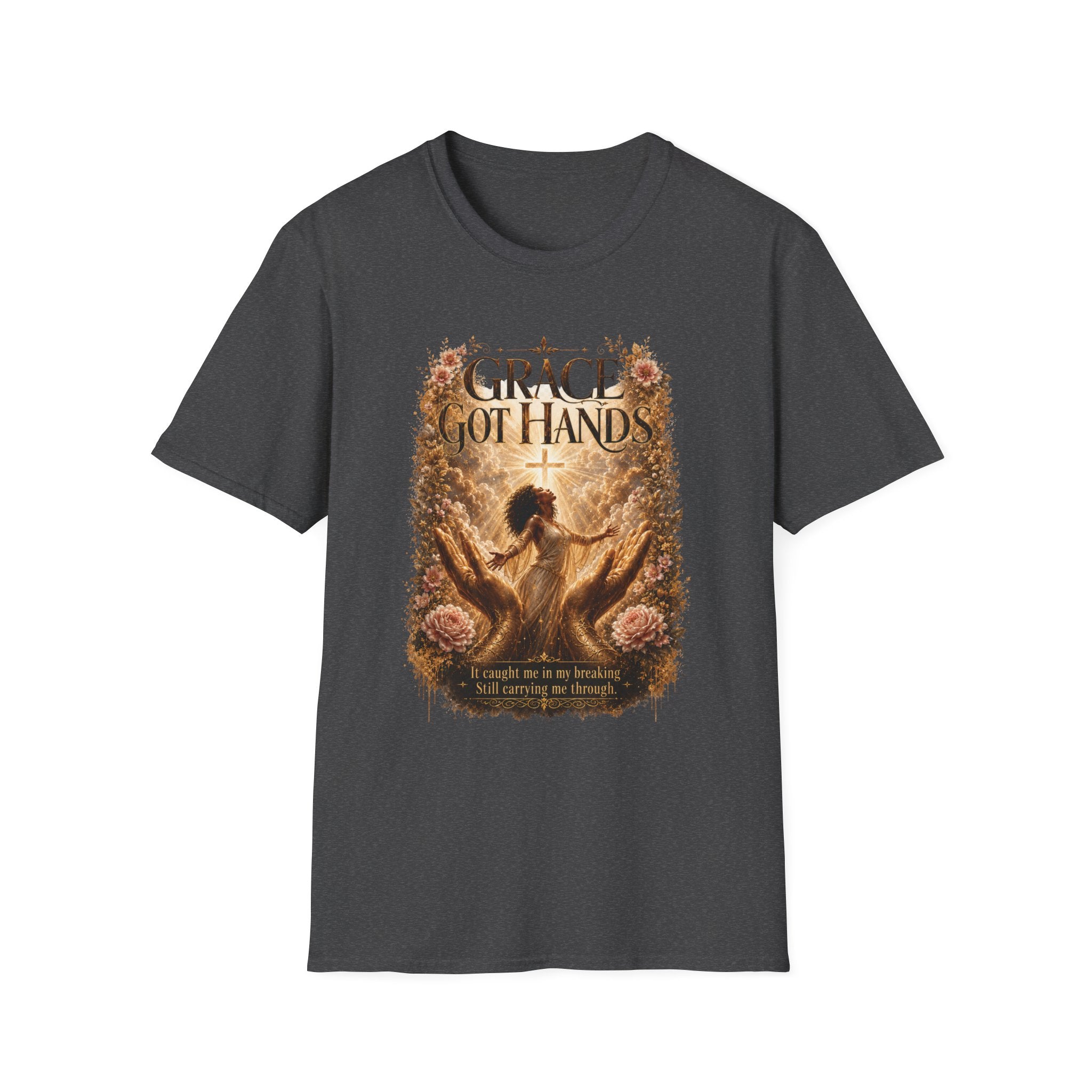 Grace Got Hands T-Shirt Light Version — Christian Faith Inspirational Tee