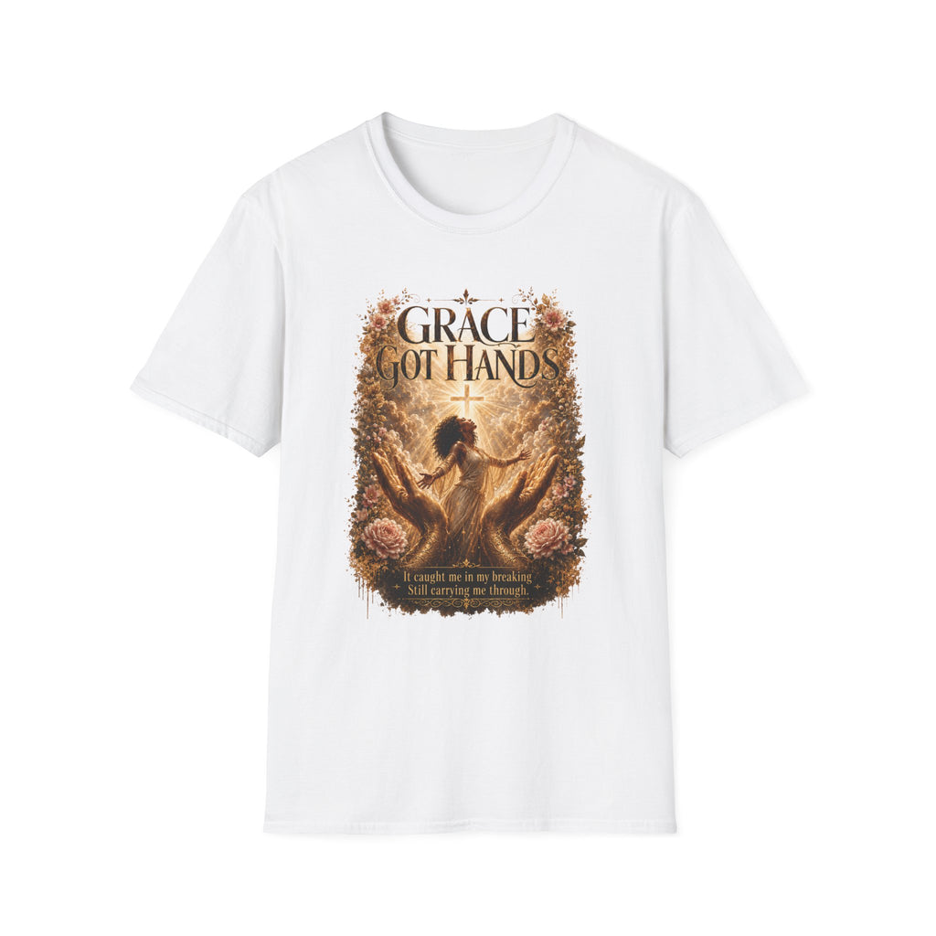 Grace Got Hands T-Shirt Light Version — Christian Faith Inspirational Tee