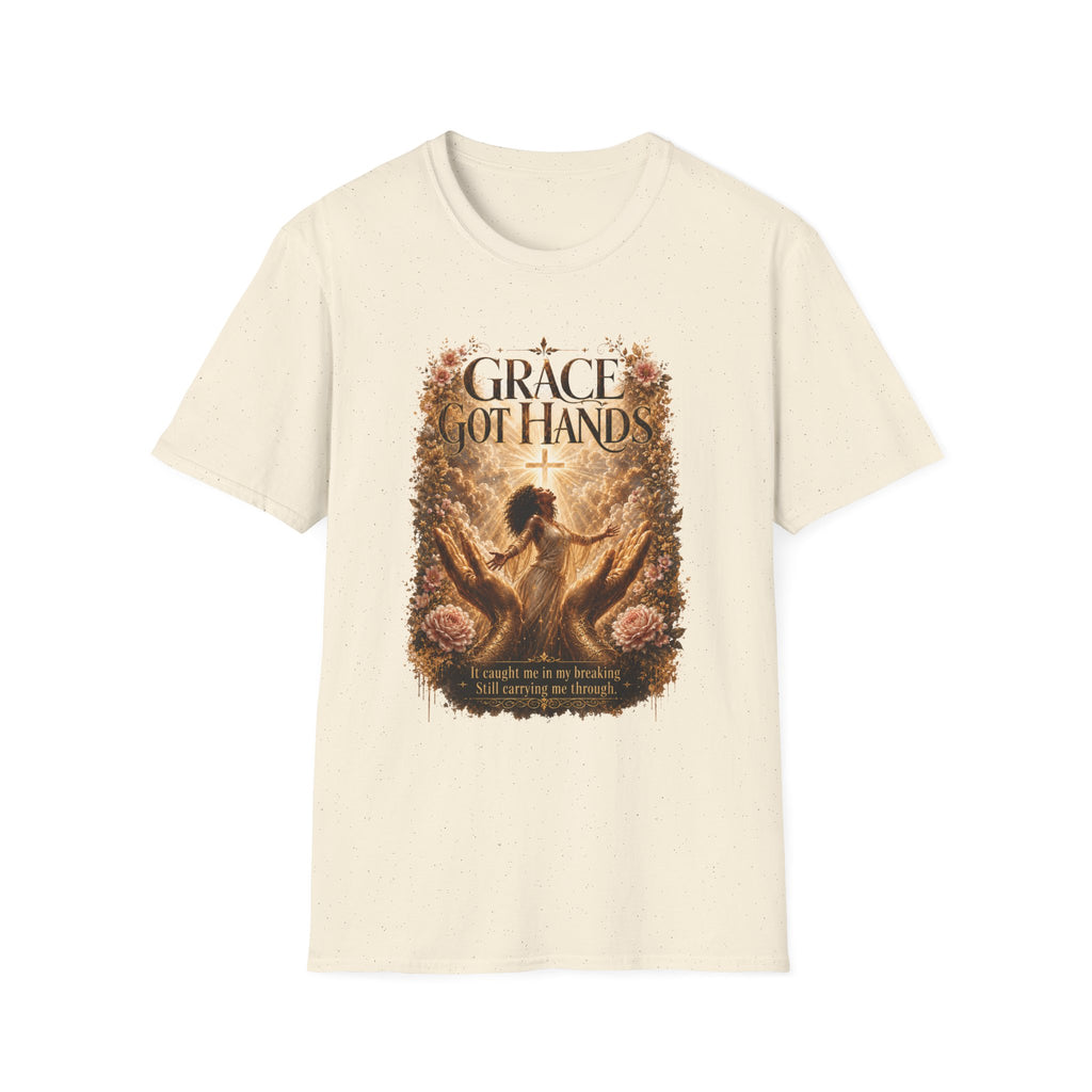 Grace Got Hands T-Shirt Light Version — Christian Faith Inspirational Tee