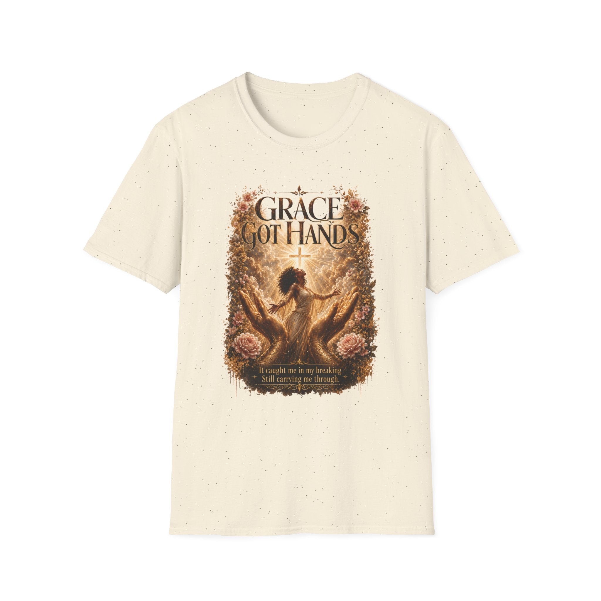 Grace Got Hands T-Shirt Light Version — Christian Faith Inspirational Tee