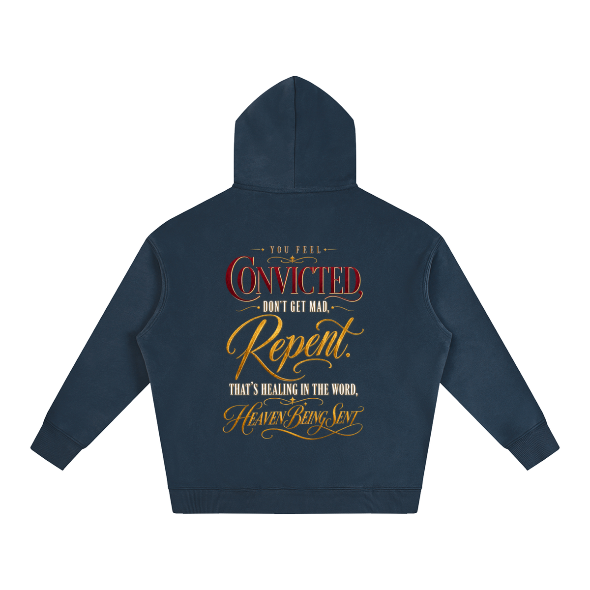 Repent-Oversize Fleeced Hoodie
