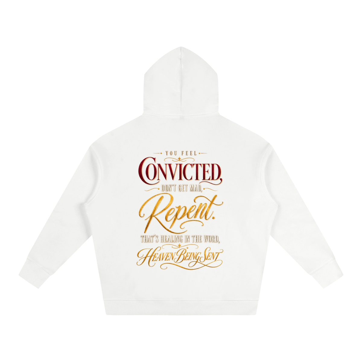 Repent-Oversize Fleeced Hoodie