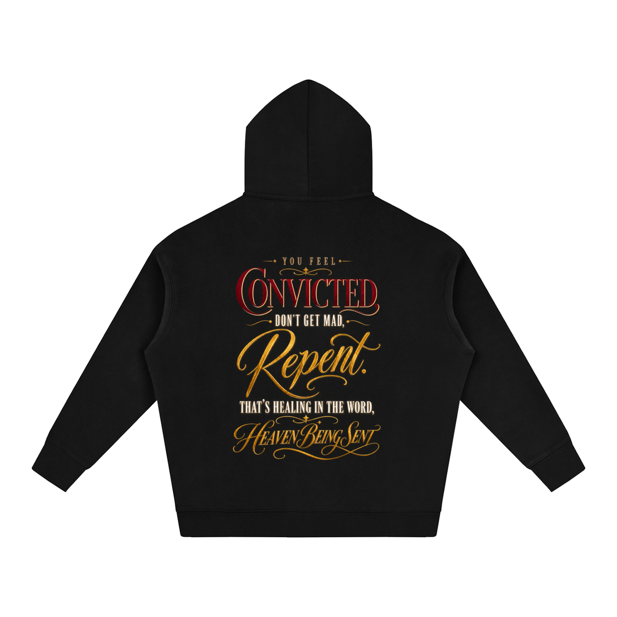 Repent-Oversize Fleeced Hoodie